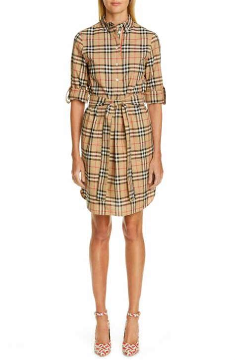 burberry women's dresses|burberry dresses nordstrom.